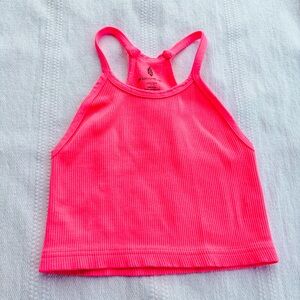 Free people movement hit pink tank size xs/s